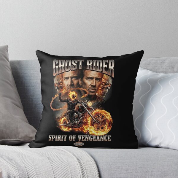 Item preview, Ghost Rider Spirit of Vengeance Johnny Blaze Retro 90s Bootleg Style designed and sold by Thogan0416.