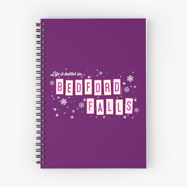 Item preview, Life Is Better In Bedford Falls Pink designed and sold by Normbot2000.
