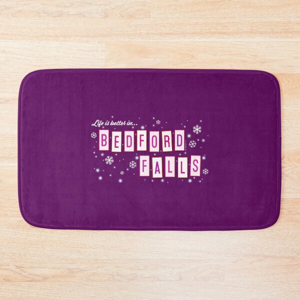 Item preview, Life Is Better In Bedford Falls Pink designed and sold by Normbot2000.
