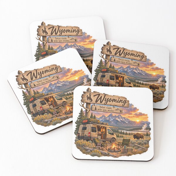 Item preview, Wyoming Van Life designed and sold by Whimspired By Paxx.