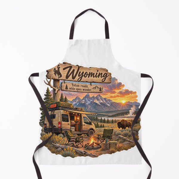 Item preview, Wyoming Van Life designed and sold by Whimspired By Paxx.