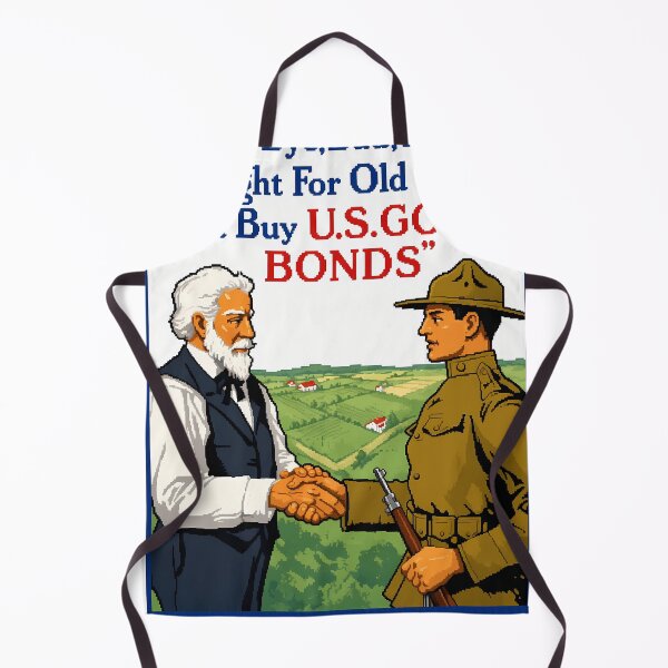 Item preview, Pixel Art Good Bye Dad Liberty Loan Poster designed and sold by aigcx.