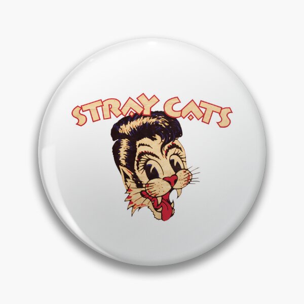 Item preview, Winking Pompadour Feline Mascot designed and sold by Medusa Gorgo.