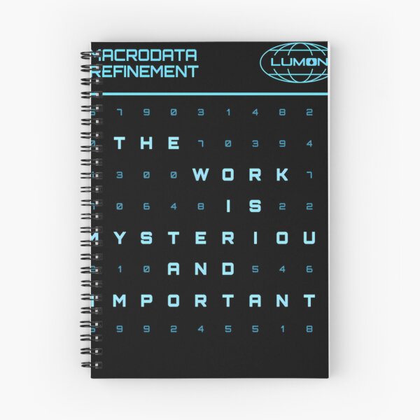Item preview, Severance The Work Is Mysterious  Important Lumons Industries designed and sold by NatureCanvaCo.