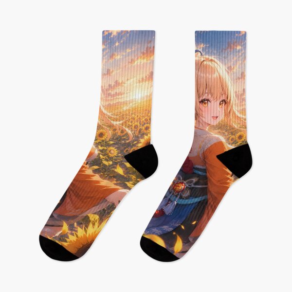 Item preview, Yoimiya Genshin Impact Sunflower Sunset designed and sold by mildaclairmo.