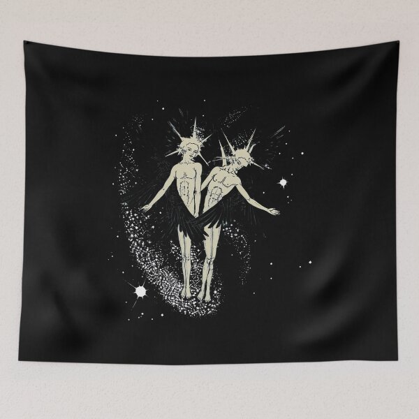 Item preview, Ethereal Twin Angels Cosmic -32 designed and sold by tankmaKaiArt.
