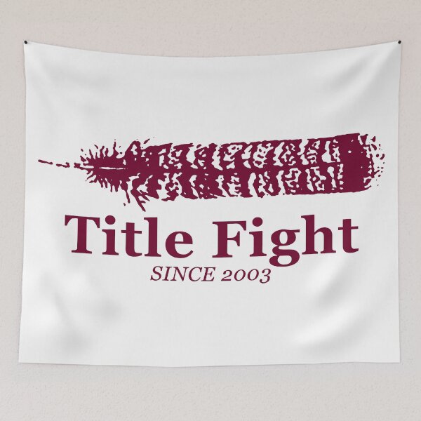Item preview, Title Fight Feather Red designed and sold by Flaviapolitani.