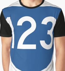 Australian State Route 123 | Australia Highway Shield Sign Graphic T-Shirt