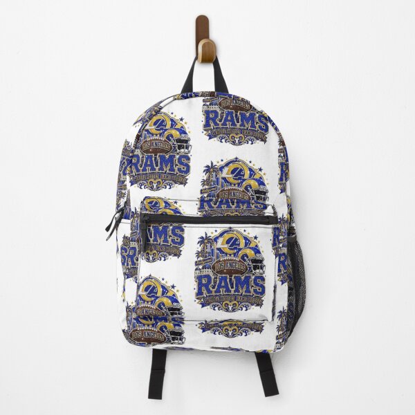 Item preview, Los Angeles Rams Glitter Football Fan Design designed and sold by IlanaLoudin.
