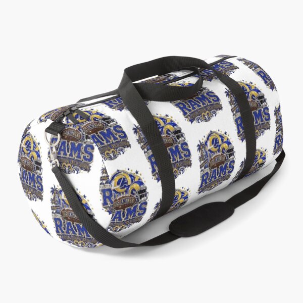 Item preview, Los Angeles Rams Glitter Football Fan Design designed and sold by IlanaLoudin.
