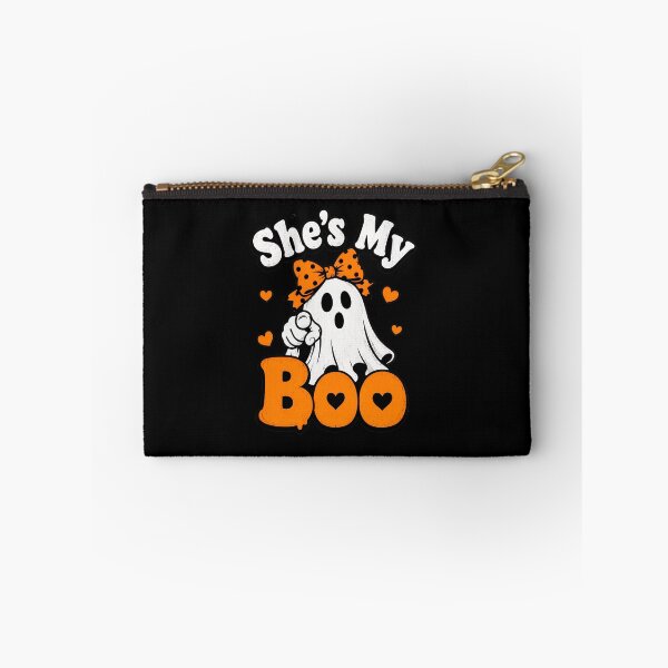 Item preview, She's My Boo Halloween The Ghost wears Bow designed and sold by leocreatives.