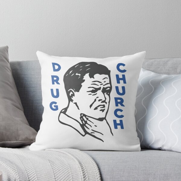 Item preview, Man Choking Himself Hand Sketch Blue Vertical designed and sold by endzidesign.