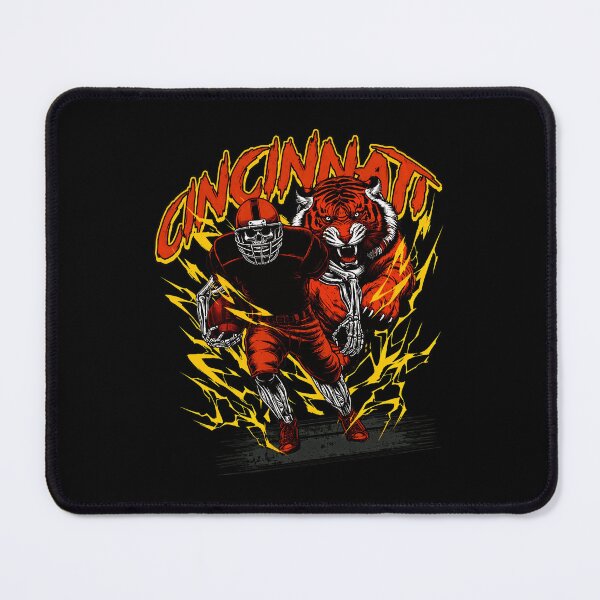 Item preview, Cincinnati Sports Fan Skeleton Tiger designed and sold by AdamRiver41019.