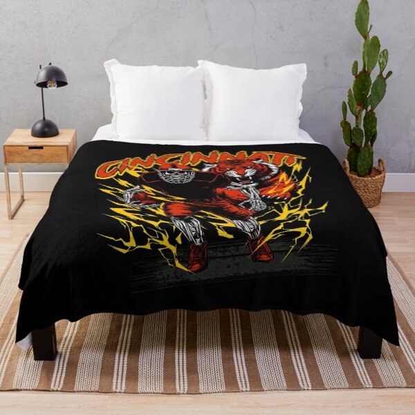 Item preview, Cincinnati Sports Fan Skeleton Tiger designed and sold by AdamRiver41019.