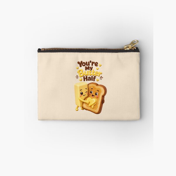 Item preview, Cute "You're My Butter Half" | Funny Kawaii Cute Toast Breakfast Love Pun designed and sold by Moons Studio.