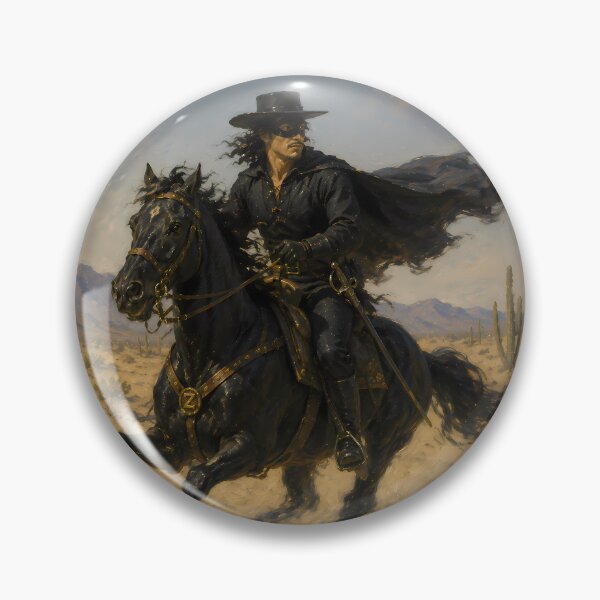 Item preview, Zorro on Horseback – The Masked Rider designed and sold by Astralia.