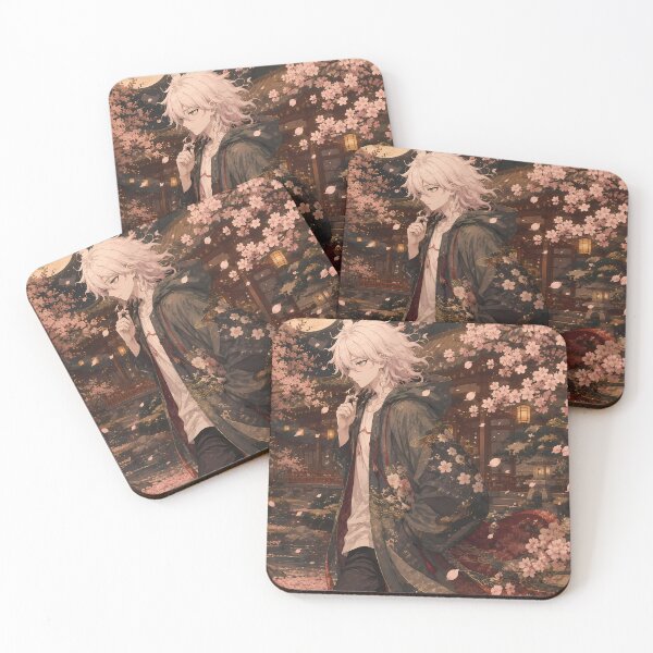 Item preview, Nagito Komaeda Danganronpa Sakura Moon Walk designed and sold by mildaclairmo.