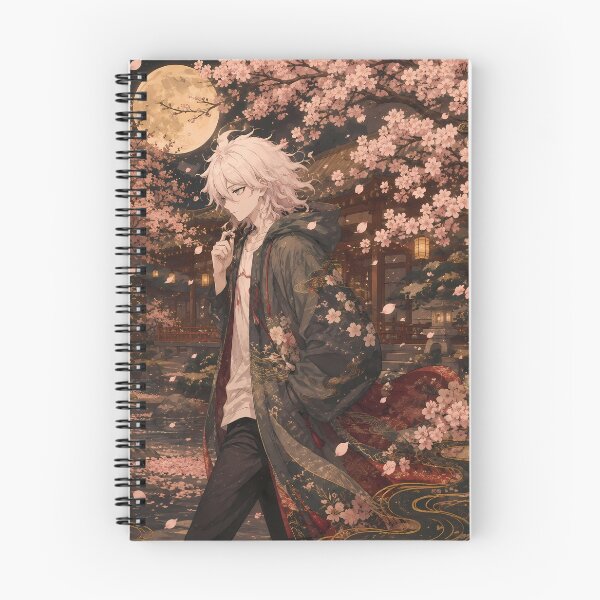 Item preview, Nagito Komaeda Danganronpa Sakura Moon Walk designed and sold by mildaclairmo.