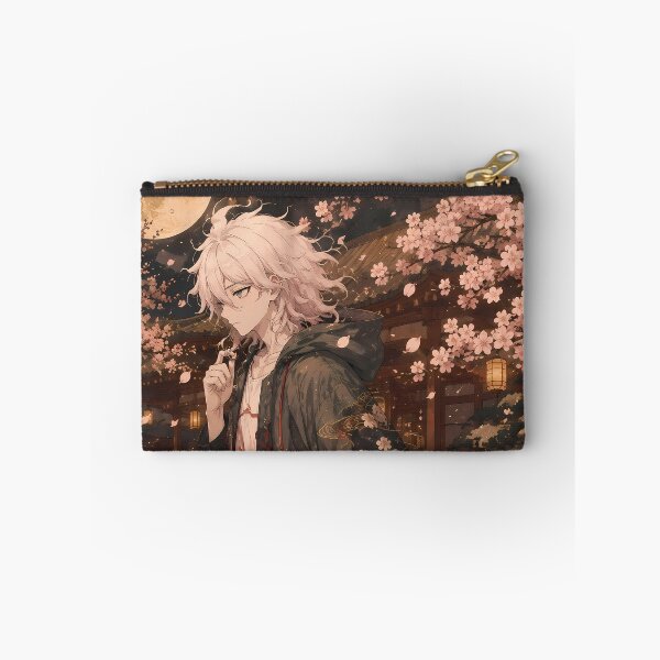 Item preview, Nagito Komaeda Danganronpa Sakura Moon Walk designed and sold by mildaclairmo.