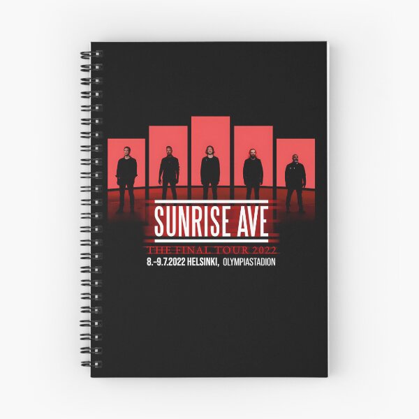 Item preview, Five Band Member Silhouettes Red Pillars designed and sold by Medusa Gorgo.