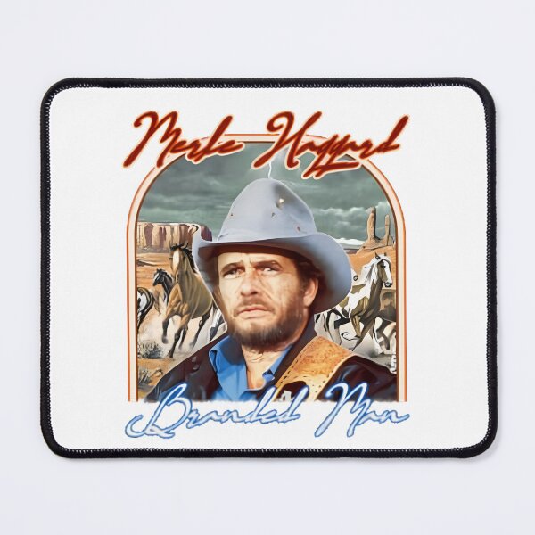 Item preview, Merle Haggard Retro Branded Man Tribute | Limited Edition designed and sold by matmente.