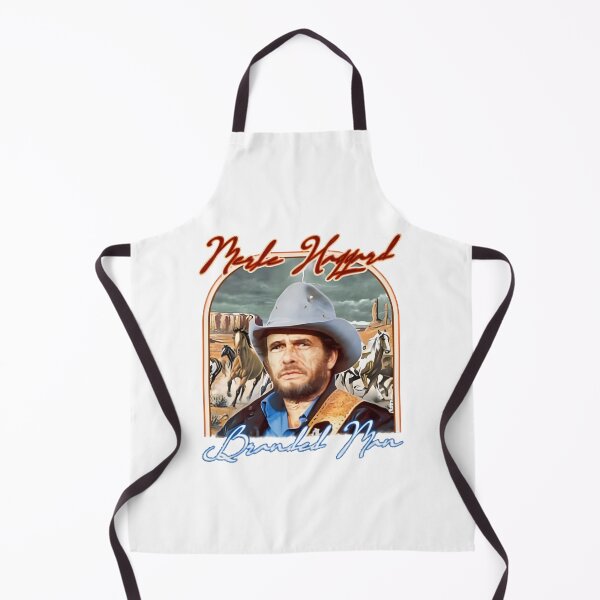 Aperçu de l'œuvre Hommage à Merle Haggard Retro Branded Man | Édition limitée créée et vendue par matmente.