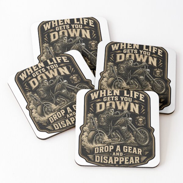 Item preview, When life gets you down drop a gear and dissappear  designed and sold by Deathracer1973.