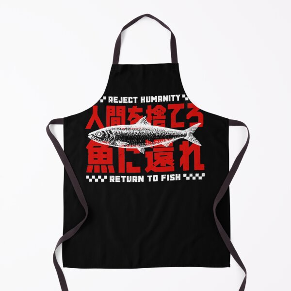 Item preview, Reject Humanity Return To Fish designed and sold by AmberWild.