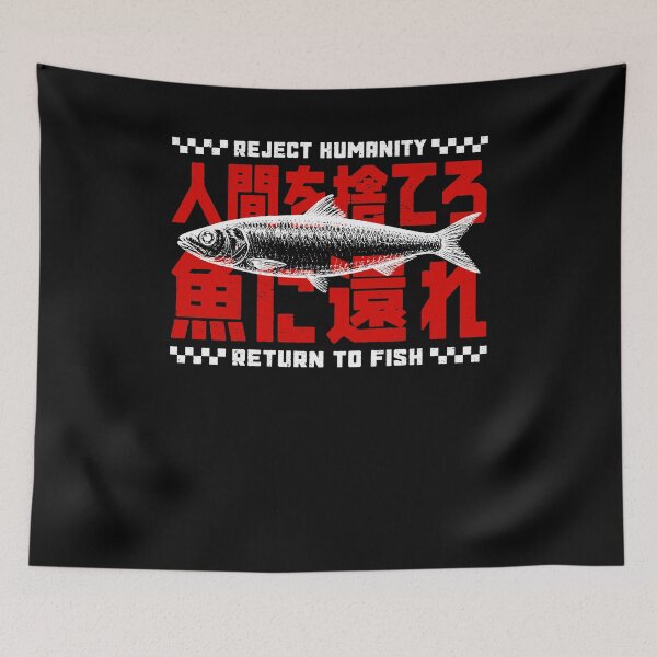 Item preview,  Reject Humanity Return To Fish designed and sold by AmberWild.