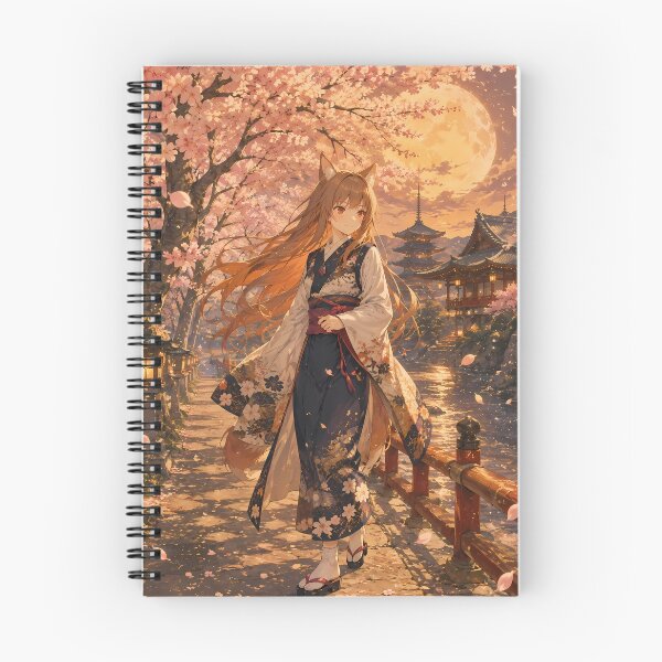 Artikelvorschau, Holo Spice and Wolf Cherry Blossom Moonlight entworfen und verkauft von mildaclairmo.