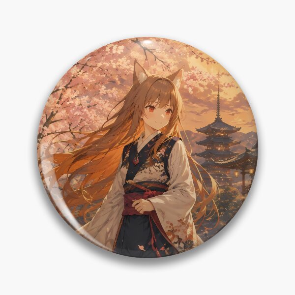 Artikelvorschau, Holo Spice and Wolf Cherry Blossom Moonlight entworfen und verkauft von mildaclairmo.