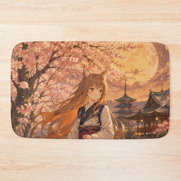 Item preview, Holo Spice and Wolf Cherry Blossom Moonlight designed and sold by mildaclairmo.