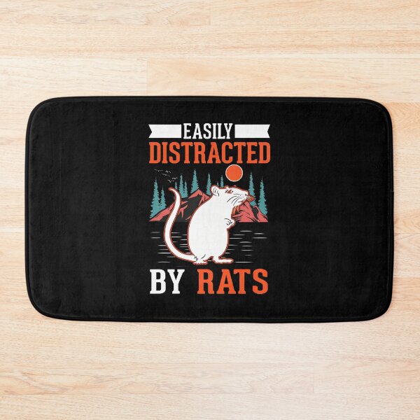 Item preview, Easily Distracted By Rats Funny Animal Lover Gift designed and sold by lehmanaapic.