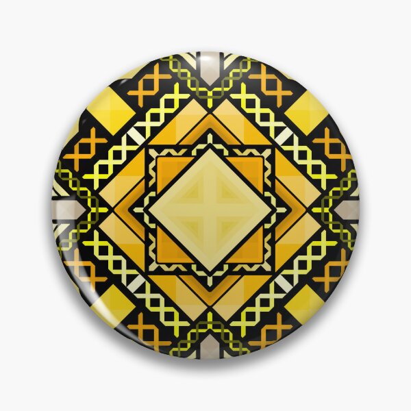 Item preview, Abstract Yellow and Orange Design - Geometric Art designed and sold by JayMakesTiktok.