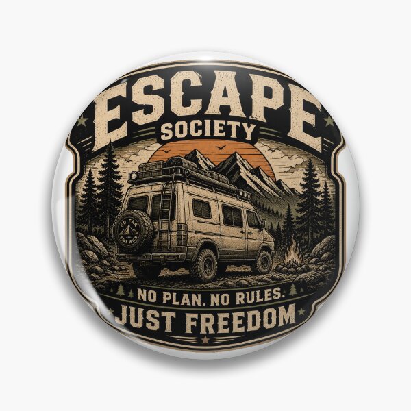 Item preview, Van life escape society  designed and sold by Deathracer1973.