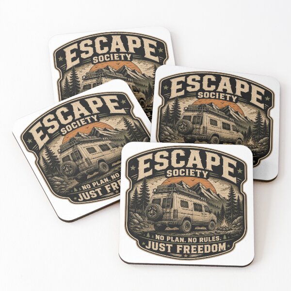 Item preview, Van life escape society  designed and sold by Deathracer1973.