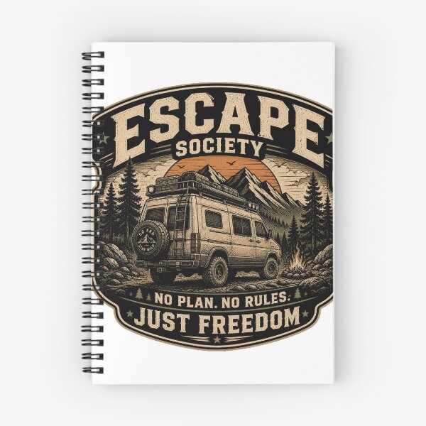 Item preview, Van life escape society  designed and sold by Deathracer1973.