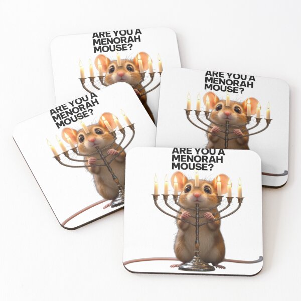 Item preview, ARE YOU A MENORAH MOUSE? designed and sold by DooDopper Designs.