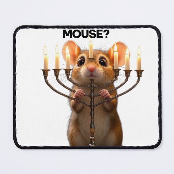 Item preview, ARE YOU A MENORAH MOUSE? designed and sold by DooDopper Designs.