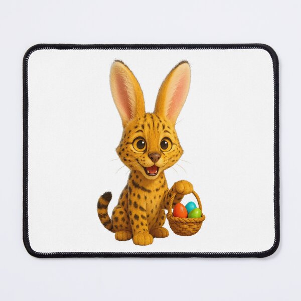 Artikelvorschau, Serval-Osterhase entworfen und verkauft von Sillytoe.