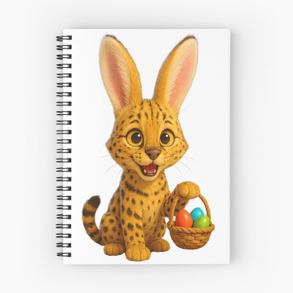 Item preview, Serval Easter Bunny designed and sold by Sillytoe.