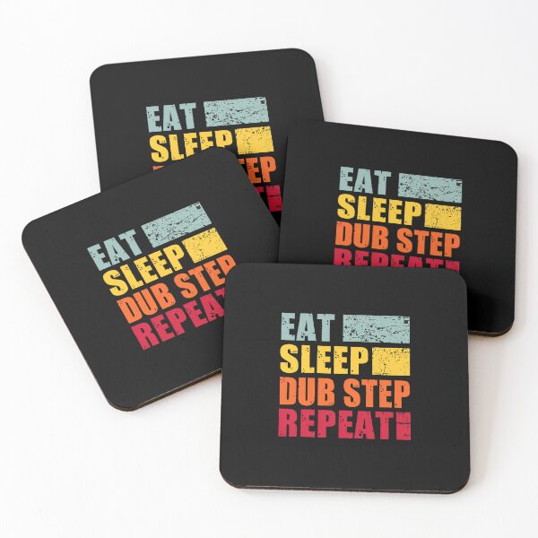 Item preview, Eat Sleep Dub Step Repeat Retro Vintage Graphic designed and sold by lehmanaapic.
