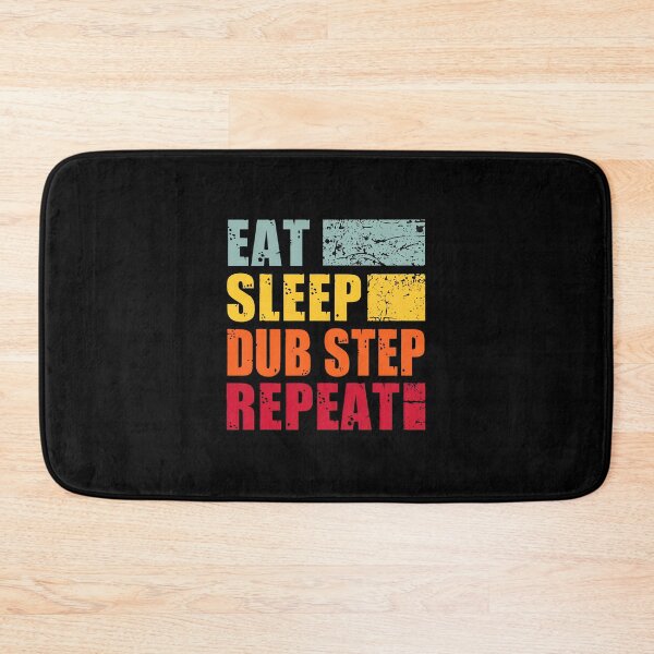 Item preview, Eat Sleep Dub Step Repeat Retro Vintage Graphic designed and sold by lehmanaapic.