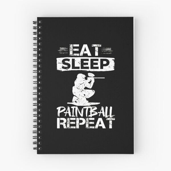 Item preview, Eat Sleep Paintball Repeat Distressed Action Sports designed and sold by lehmanaapic.