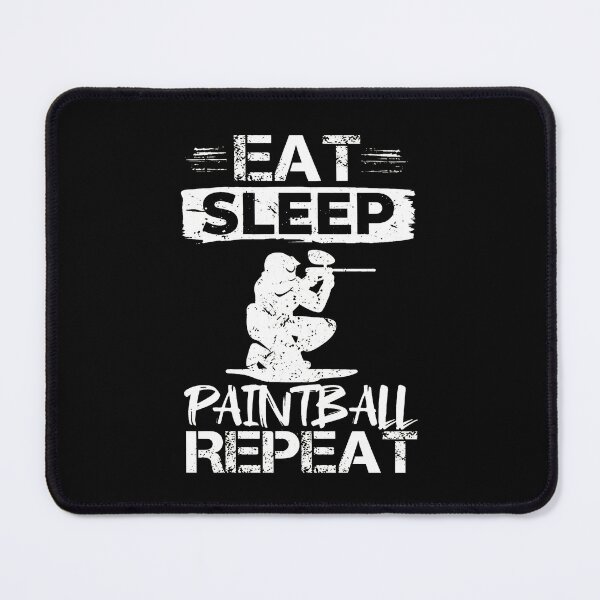 Item preview, Eat Sleep Paintball Repeat Distressed Action Sports designed and sold by lehmanaapic.