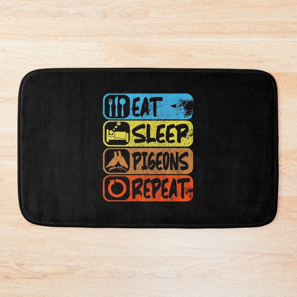 Item preview, Eat Sleep Pigeons Repeat Pigeon Lover Graphic designed and sold by lehmanaapic.
