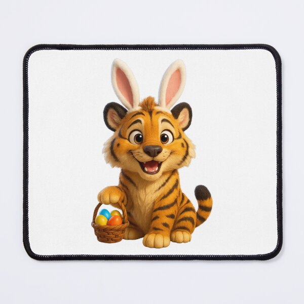 Item preview, Siberian Tiger Easter Bunny designed and sold by Sillytoe.