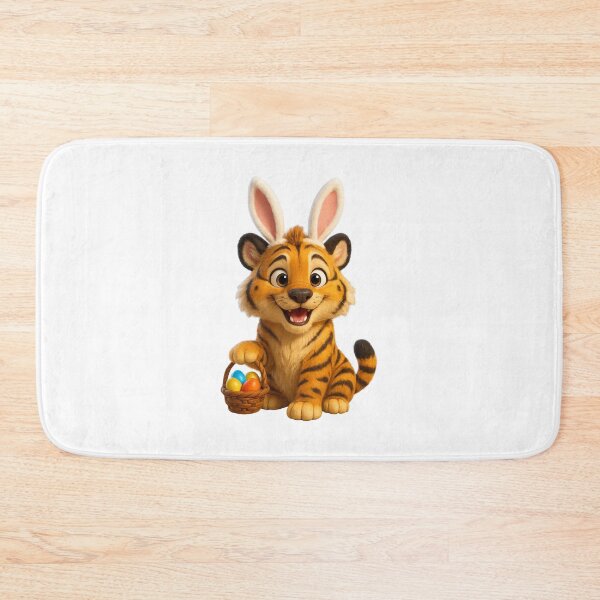 Item preview, Siberian Tiger Easter Bunny designed and sold by Sillytoe.