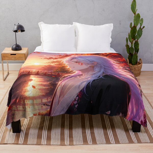 Item preview, Tengen Uzui Demon Slayer Autumn River Sunset designed and sold by Dashsopaner.
