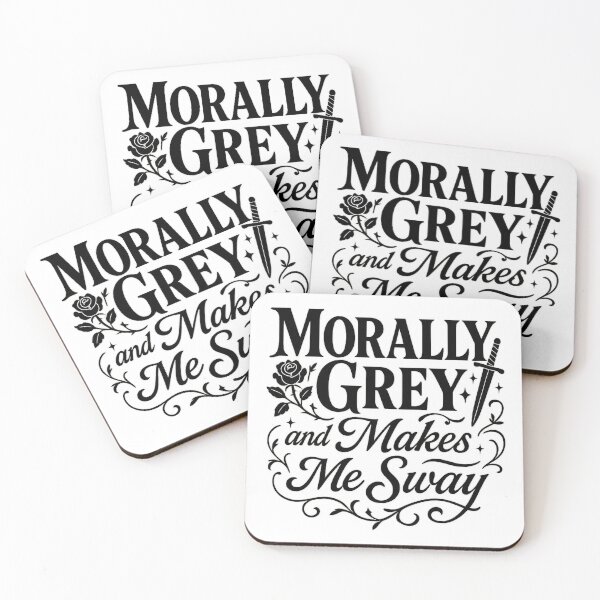 Item preview, Morally Grey and Makes Me Sway – Romantasy BookTok Design designed and sold by ThePeelAppeal.